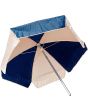 Kemp USA Polyester Fabric Navy/White 6' Umbrella