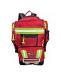 Kemp USA Premium Ultimate EMS Backpack, Red