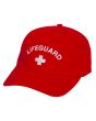 Kemp USA Lifeguard Cap, Low Profile with Embroidered Logo