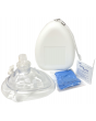Ambu® CPR Mask with O2 Inlet, Headstrap, Gloves, and Wipes, Blank No Logo