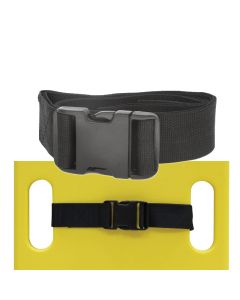 Kemp USA Spineboard Straps with Plastic Buckle, Black