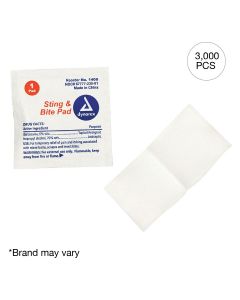 Insect Bite Pads (bulk packaging of 3000 pcs)
