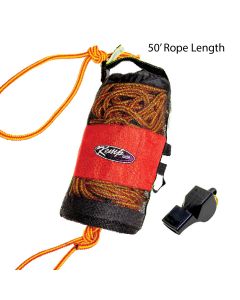 Kemp USA Throw Bag with 3/8" Yellow Rope and Bengal Safety Whistle