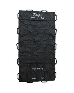 Kemp USA Premium Patient Carry Sheet, Black
